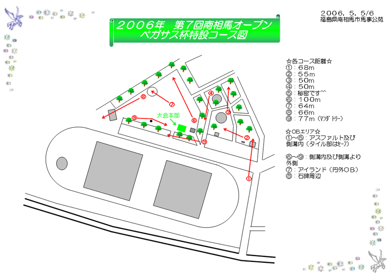 ■ペガサス杯コースマップ